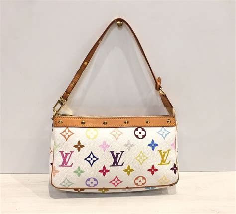 louis vuitton multicolour bag|authentic louis vuitton monogram bag.